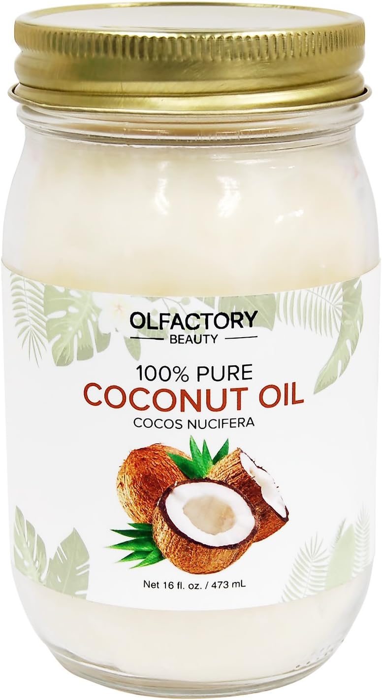 Olfactory 100% Pure Coconut Oil (Cocos Nucifera) (16oz)