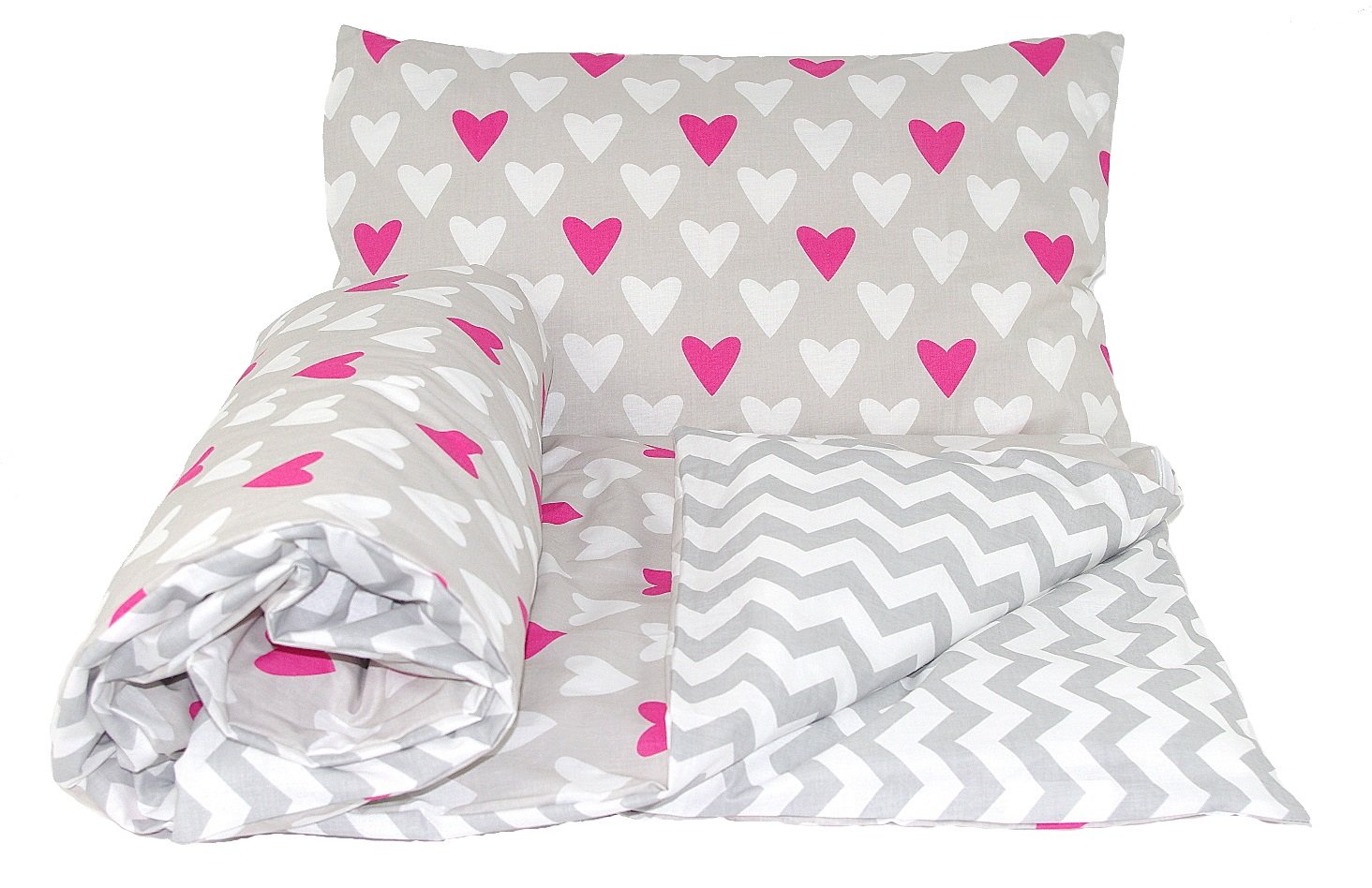 Baby's Comfort REVERSIBLE 2pcs baby bedding set DUVET/QUILT COVER + PILLOWCASE (120x90cm for cots and cotbeds, 13)