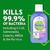 Dettol Disinfectant Liquid Lavender Orange Oil 6 x 500ml 3L view 3