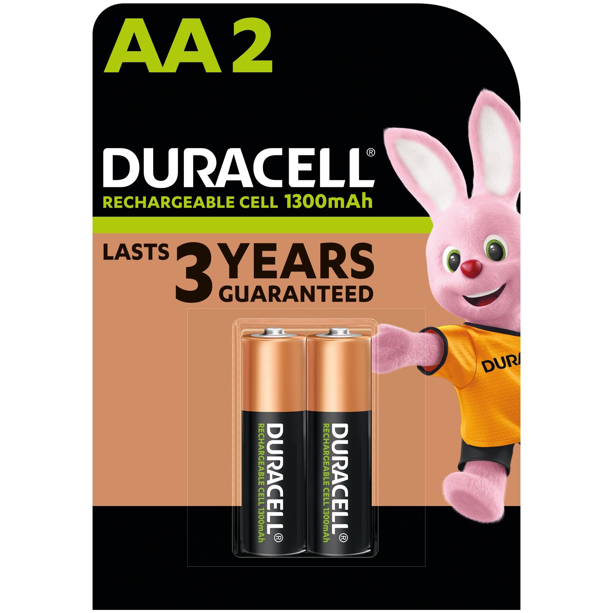 Duracell 2 x Duracell Duralock AA Rechargeable Batteries