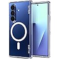 Spigen Case for Galaxy Z Fold 7 Case, Ultra Hybrid Pro [MagFit] Designed for Samsung Galaxy Z Fold 7 - Crystal Clear