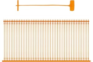 Satsonik 75mm(3 Inch) Orange Tag Gun Barbs (Fasteners) for Any Standard Price Labels Clothing Tagging Attachers - 5000 Pcs