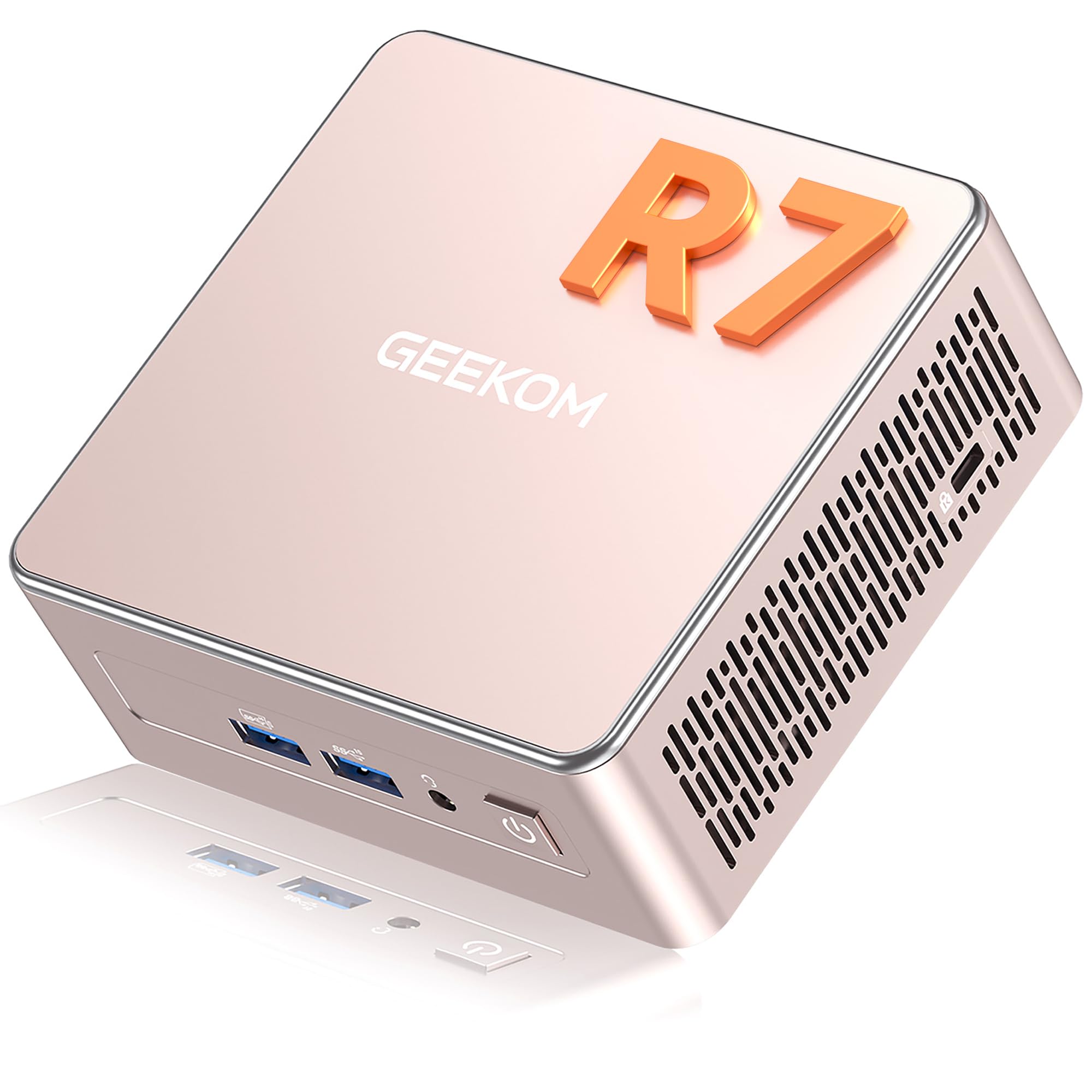 Geekom [3-Year Coverage]A5 2026 Mini Pc Windows 11 Pro, With Amd Ryzen 7 5825U(Beats 4300U/5500U, Up To 4.5Ghz), 16Gb Ram &Amp; 512Gb Ssd, Dual Hdmi 8K Quad Display/Wifi 6 For Video Editing/Graphic Design