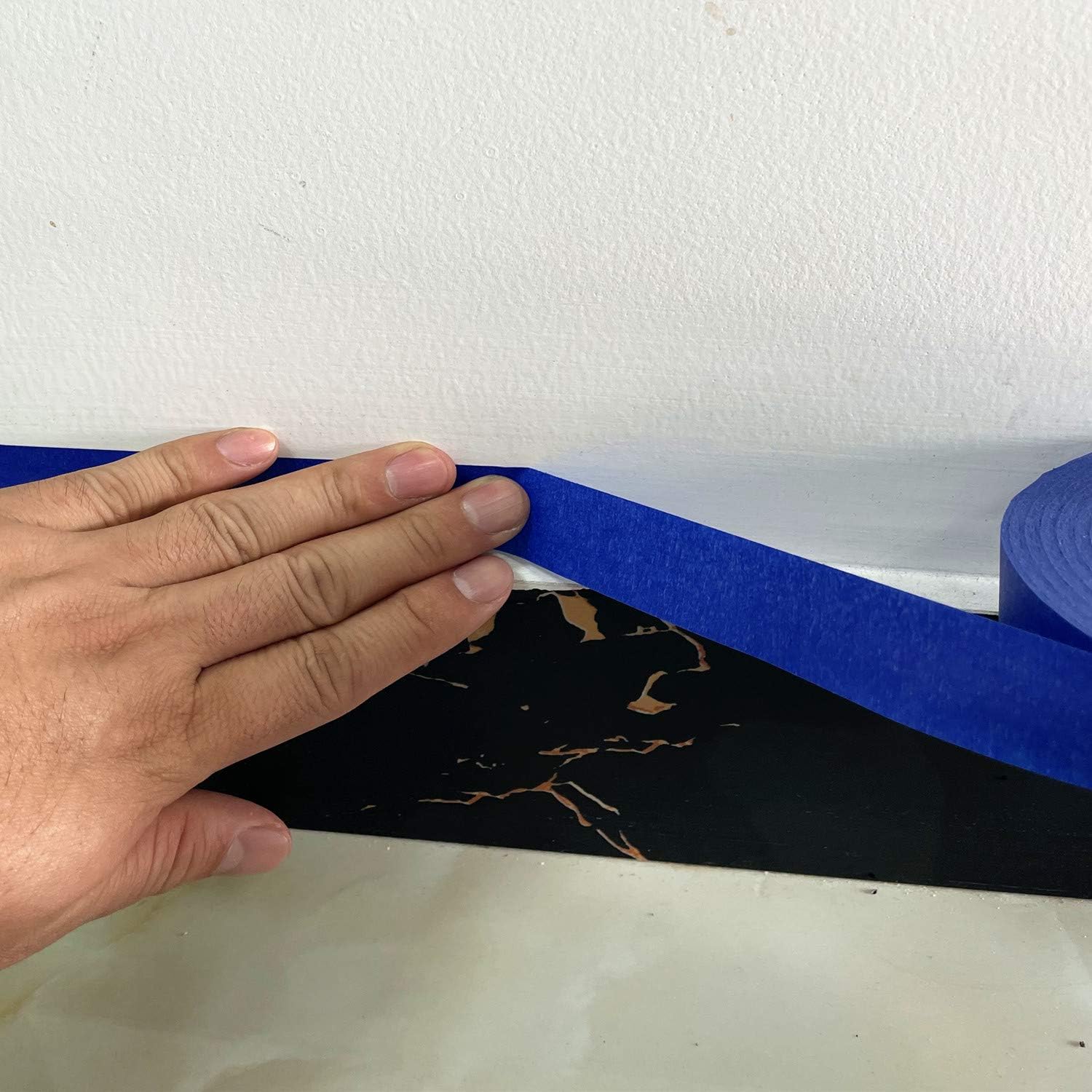 Blue Original Multi-Surface Painter's Tape,0.94 inches x 60 Yards 6 Rolls Residue Free Wall Painting Blue Masking Tape with Sharp Lines COSIMIXO: Arts, Crafts & Sewing