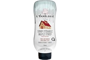 Pure Maple Syrup, 710ml - Dark Robust Flavour, Grade A - Ideal for Pancakes, Waffles or French Toast, Drizzled over Oatmeal, 