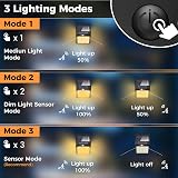 litogo 140LED Solar Security Lights Outdoor Motion Sensor 270 Wide Angle view 4