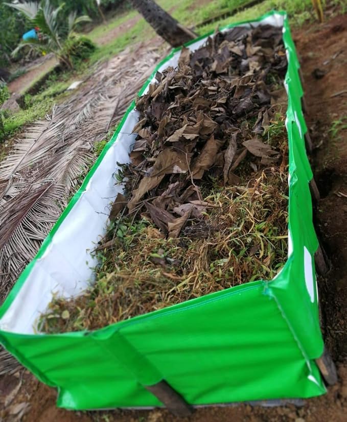 Mipatex 250 GSM HDPE Organic Vermi Compost Maker Bed, 10ft x 4ft x 2ft