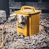 Defender 3kVA Portable Transformer 110V 3000W with 2 x 110V 16A outlets view 3