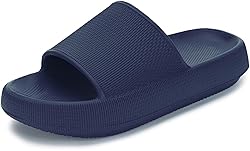 BRONAX Slides for Men Pillow Slippers House Home
