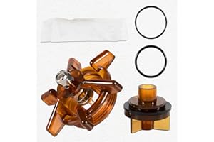 DEARCHAN Upgraded 905-211 1/2"-3/4" Bonnet and Poppet Assembly Repair Kit Fit For Febco Model 765CBV & 765DBV 1/2"- 3/4", 905-049 Poppet Assembly Kit & 905-047 Combines Bonnet Assembly Kit, with Lubricant