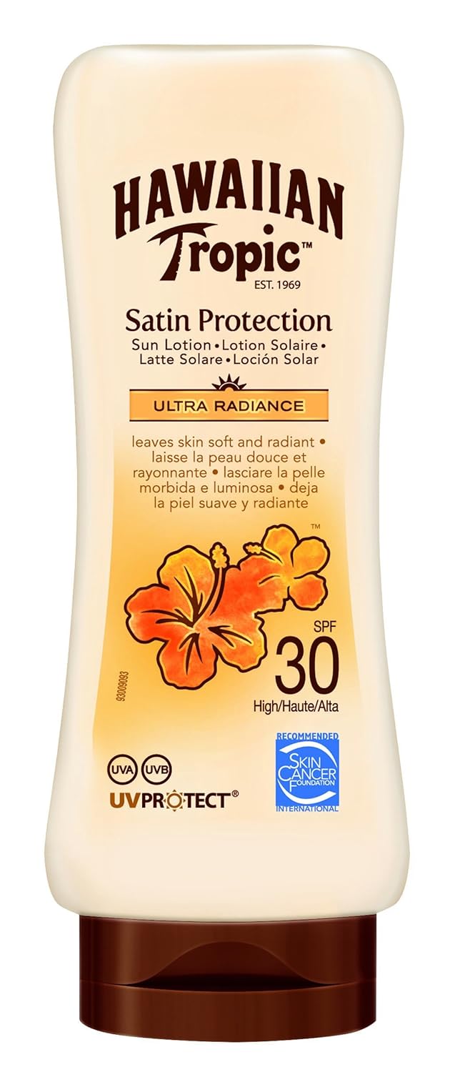 Hawaiian Tropic Satin Protection Sun Lotion Sonnencreme LSF 30, 180 ml