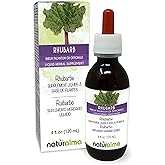 Naturalma Rhubarb (Rheum palmatum or Rheum officinale) Root and Rhizome Alcohol-Free Tincture - 4 fl oz Liquid Extract in Drops - Herbal Supplement - Vegan