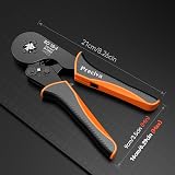 Preciva Ferrule Crimping Tool Kit 0.08-16mm² 28-5 AWG Self-Adjust Ratchet view 6