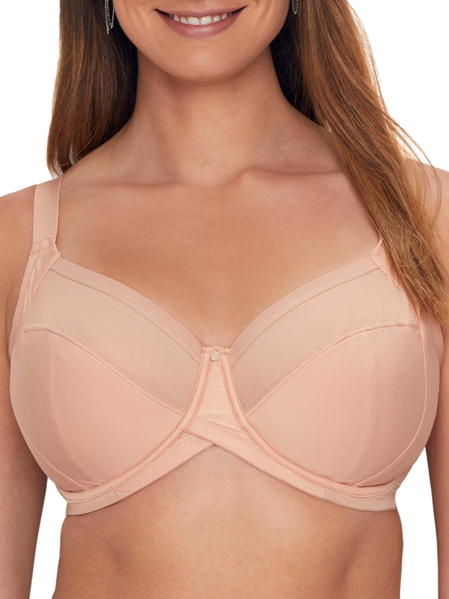 Curvy Kate Wonderfull Side Support Bra, 38F, Latte