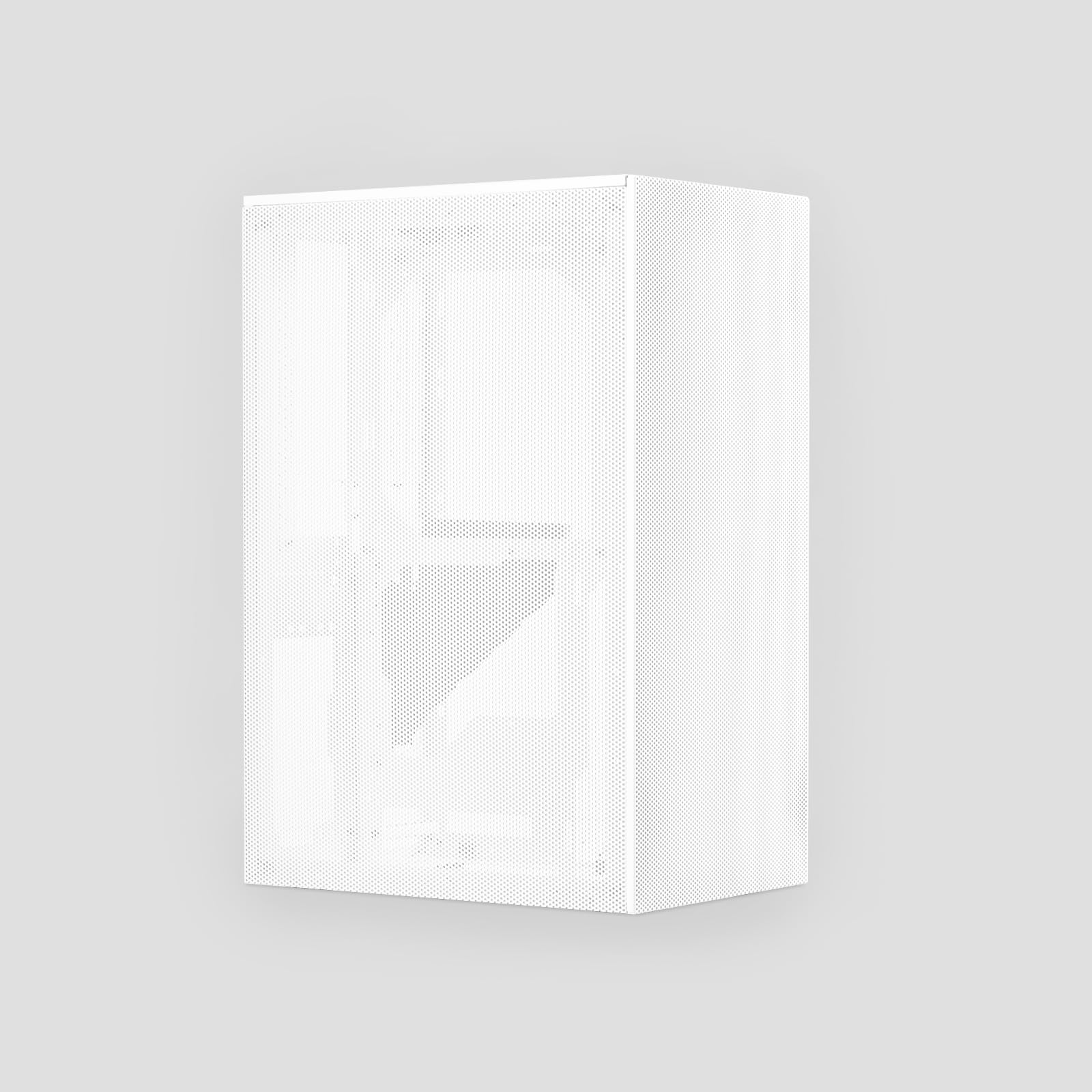 SSUPD Meshroom S V2 Mini-ITX Gaming PC Case (SFF), Full Mesh Panel with PCIE 5.0 Riser Cable, Compatible ATX MB/RX9070/5090/280mm AIO, USB Type-C, White