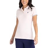 U.S. POLO ASSN. Womens Double Tipped Polo Shirt