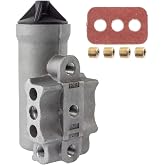 World American WA284358 D2 Governor Air Brake Bendix Style High Temp Replaces Bendix 284358/109662N /275491 Haldex KN18534 Automann Port 0.125" Dia 5" Length NPT Thread 3 Reservoir &amp; 3 Unloader Ports