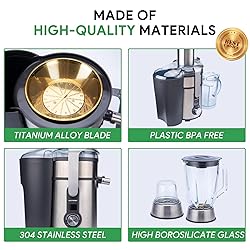 GOTMORE Juicer Machine, Blender & Grinder Combo 3