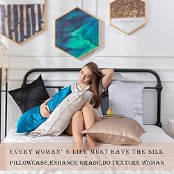 Mulberry Silk Pillowcase for Hair and Skin Pillow