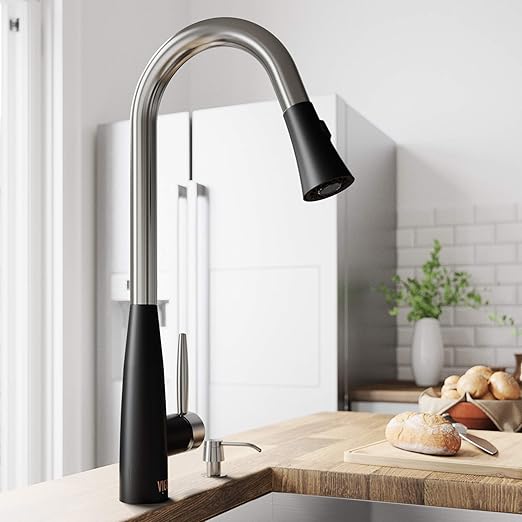 Vigo Vg02023stb Milburn 20 Inch Single Handle Pull Down Spray