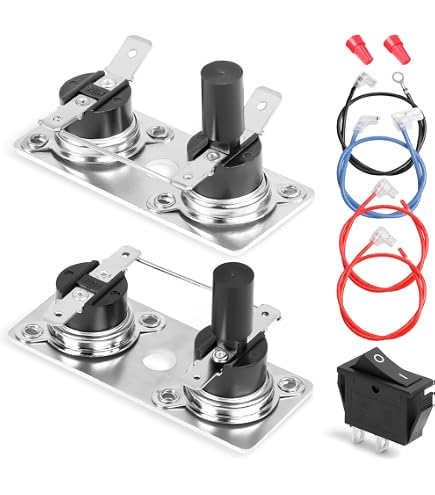 Interrupteur Thermostat Pour Suburban 120V – Régulation Jusqu’à 54,4°C – Installation Facile - 5