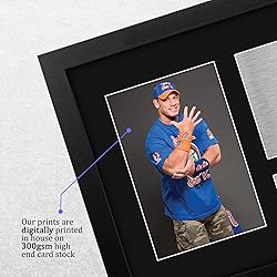 HWC Trading John Cena Gifts USL Framed Printed