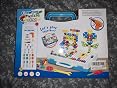 Kunmark Building Blocks Set With Toy Drill & Screwdriver - 193 Piece STEM Construction Kit For Kids
