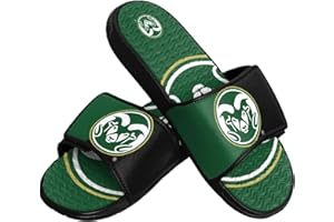 FOCO Arizona Wildcats NCAA Mens Colorblock Big Logo Gel Slides