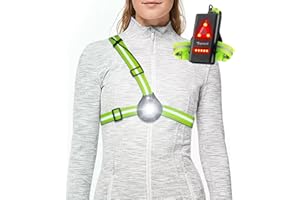 TOPWARD Running Light for Night Dog Walking Jogging, Bright LED Safety Running Headlamp with Back Warning Light for Runners, USB Rechargeable High Visibility Reflective Outdoor Gear for Men Women Children