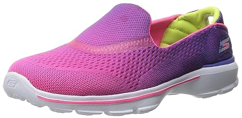 skechers go walk 3 womens purple