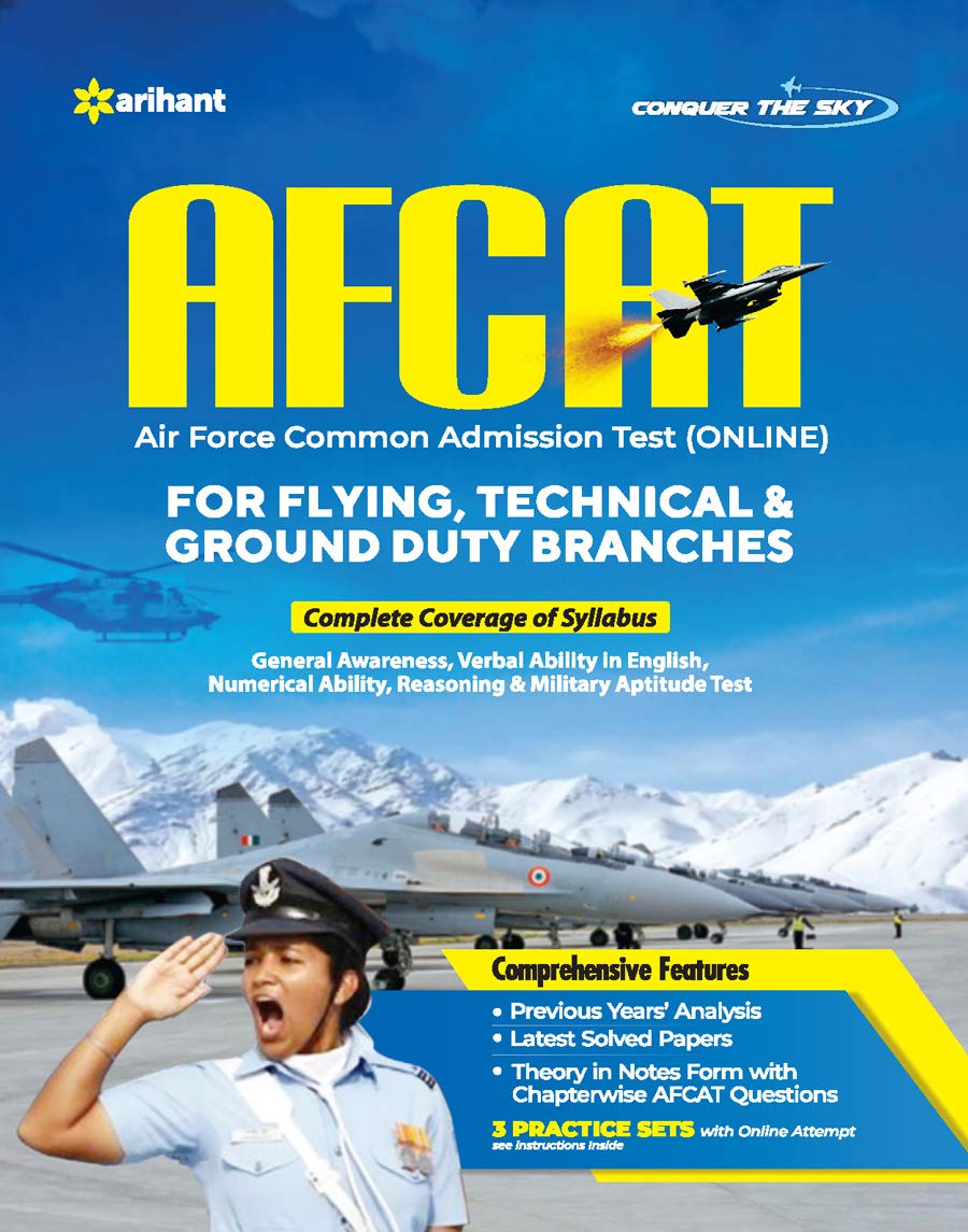AFCAT (Flying technical & ground duty branch) 2021 AFCAT (Flying technical & ground duty branch) 2021