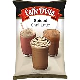 Caffe D'Vita Spiced Chai Latte Mix - Chai Tea Latte Powder Mix - 3.5 Lb Bag | Gluten Free, Spiced Tea Powder, No Cholesterol, No Hydrogenated Oils or Trans Fat