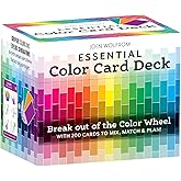 Essential Color Card Deck: Break out of the Color Wheel with 200 Cards to Mix, Match & Plan! Includes Hues, Tints, Tones, Shades & Values