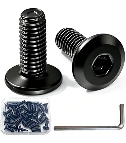 Lot De 50 Vis Tête Hexagonale Creuse M6x14mm – Acier Inox 304 – DIN912 – Uxcell – Visserie Robuste Pour Vos Assemblages