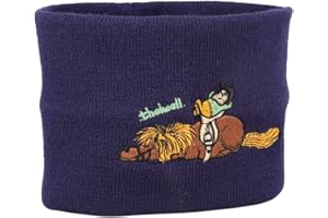 Hy Childrens/Kids Thelwell Collection Practice Makes Perfect Snood (One Size) (Navy/Red)