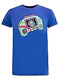 FORTNITE Men's T-Shirt Rainbow Smash Blue Small