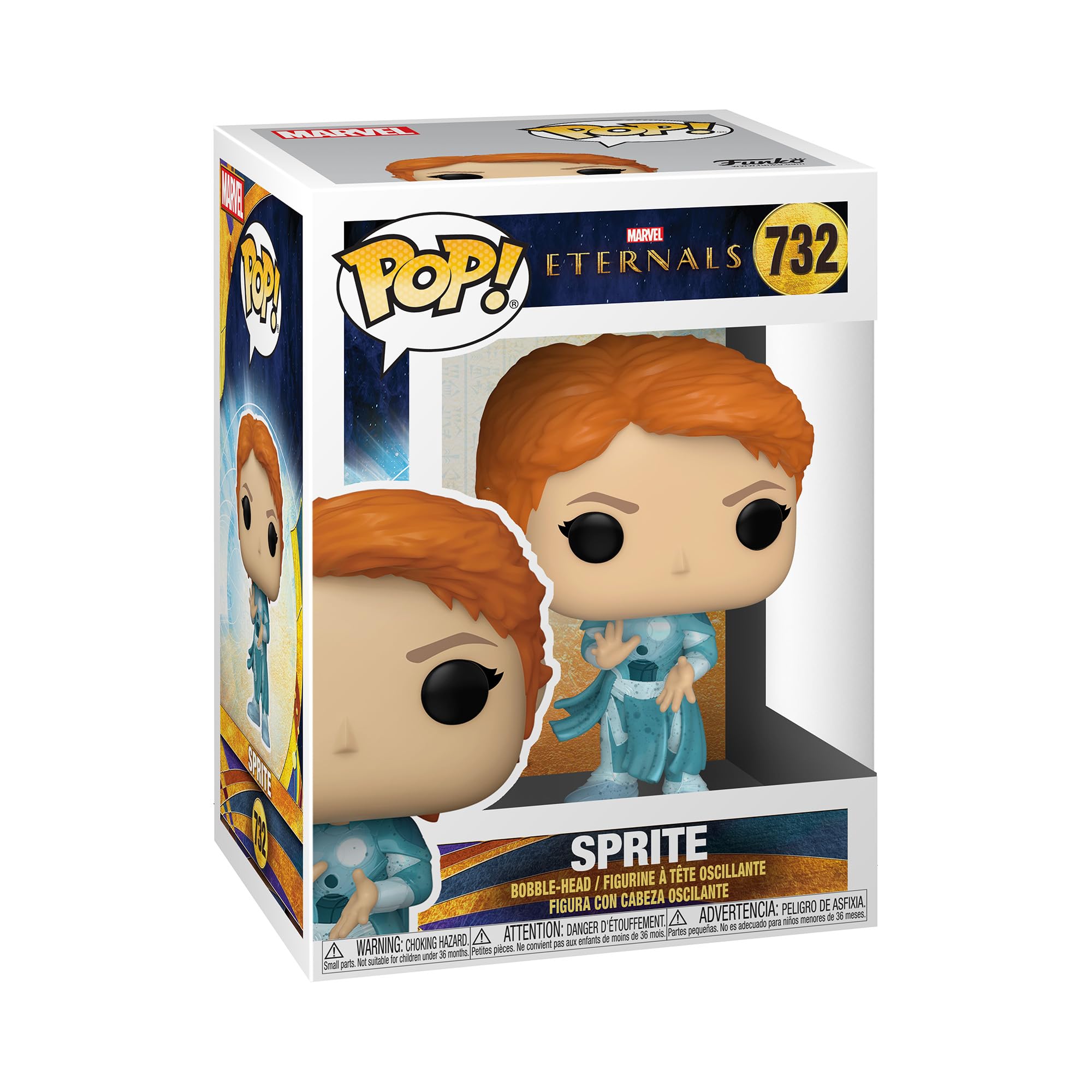 Funko POP! Marvel: Eternals - Sprite - the Eternals - Collectable Vinyl Figure - Gift Idea - Official Merchandise - Toys for Kids & Adults - Movies Fans - Model Figure for Collectors and Display