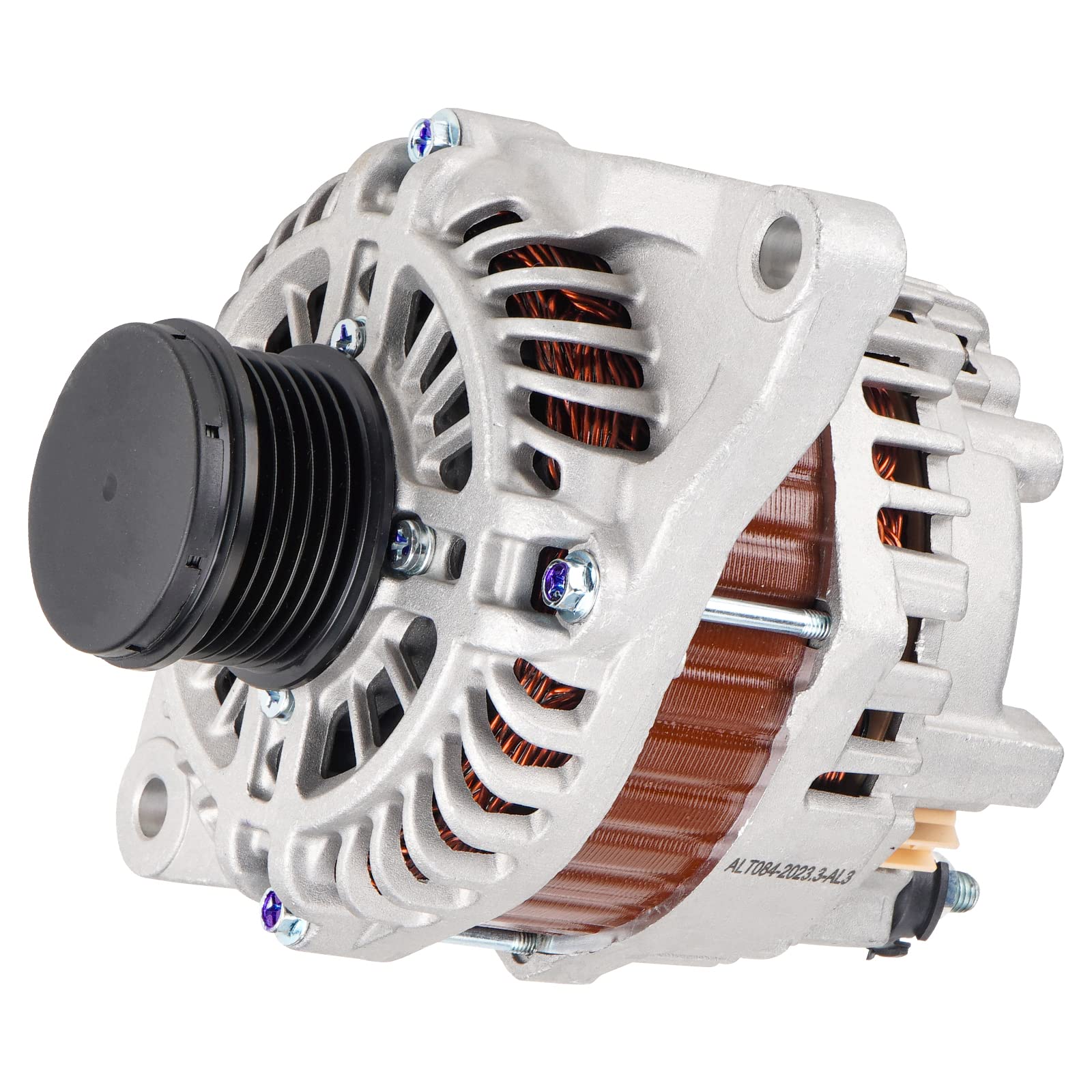 Photo 1 of Alternator Replacement Compatible with 11-13 Chrysler 200 2.4L, 07-10 Sebring, 07-17 Jeep Compass Patriot 2.0 2.4L, 08-13 Dodge Avenger 2.4L, 17-12 Caliber 1.8 2.0 2.4L Replace AMT0194 400-48056