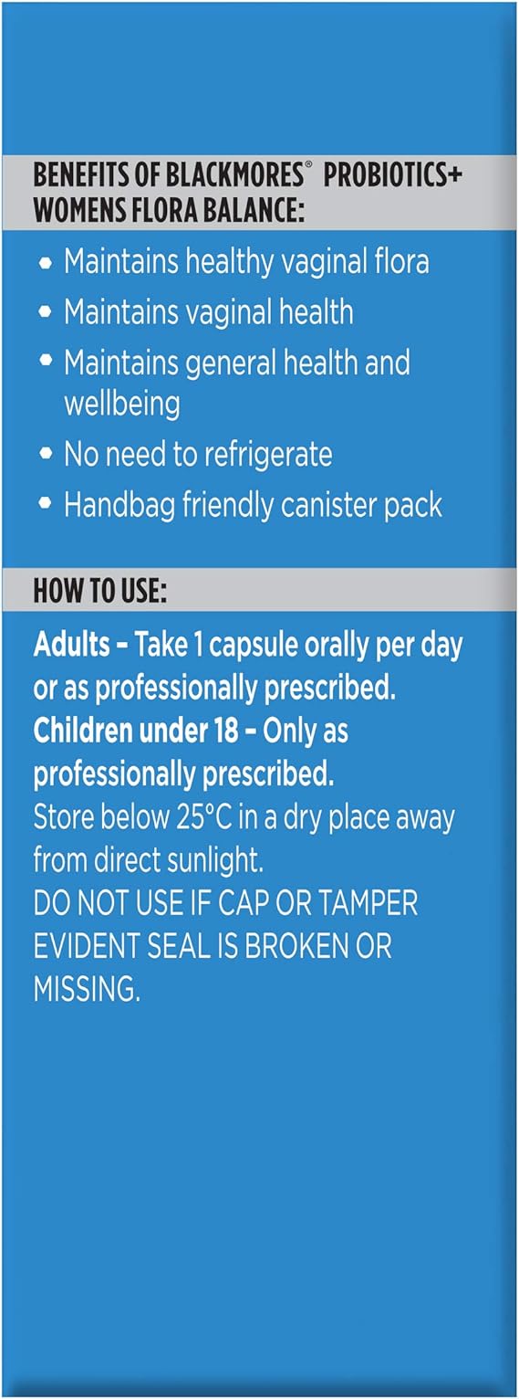 probiotics  womens flora balance