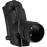 DEWALT Miter Saw Dust Collection Adapter, DWE575/DWE575SB Compatible (DWE575DC) , Black
