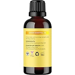 Pure Aromatherapy Lemon Essential Oil - Refreshing