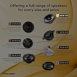 Pioneer Z-Series TS-Z65CH 6.5” 2-Way Speakers