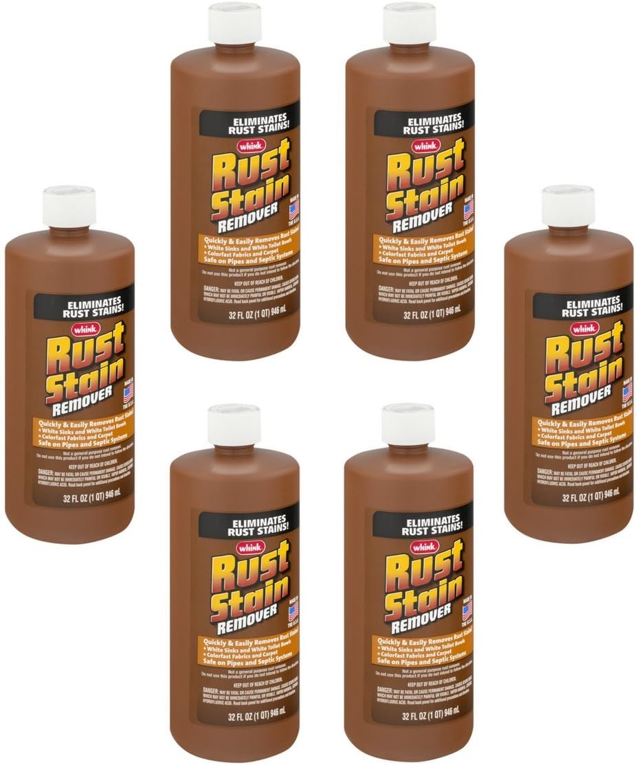 Whink Rust Stain Remover 32 Ounce (Pack of 6) Health & Personal Care