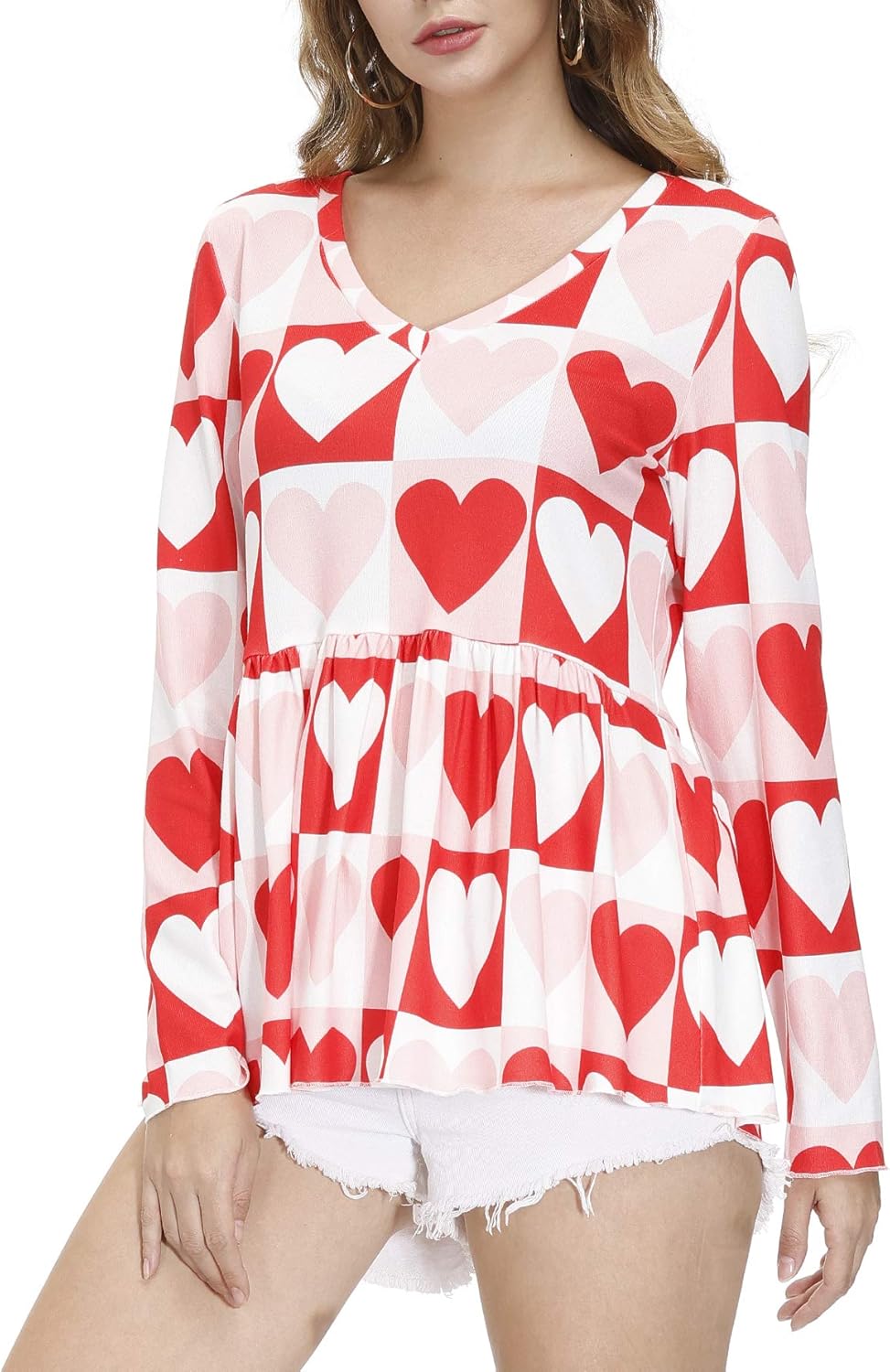 peplum blouse amazon