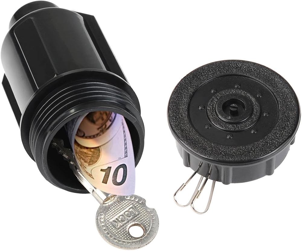 Vantasii Hide A Key Sprinkler Head Hiding Vault Waterproof Key Holder