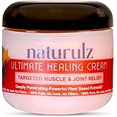 Ultimate Healing Cream case Pack (6 Units) All-Natural Extra Strength Muscle Rub & Joint Topical for Back, Neck & Shoulder Discomfort with Arnica, Calendula & Capsaicin. 'NO Junk' Formula.