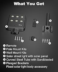 Ofuray Solar Street Lights Outdoor – Super Flood