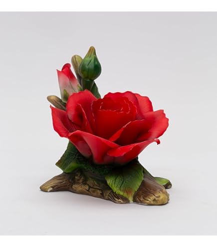Amazon.com: Cosmos 10228 Fine Porcelain Rose Flower Basket