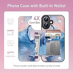 Goodon for iPhone 16 Plus Case Wallet - Flip Folio