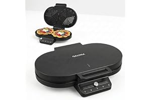 Electric Heart-Shaped Waffle Maker: Upgraded Fast Double-Side Heating - Nonstick Double-Plate Baker Make 10 Heart Waffles - 5